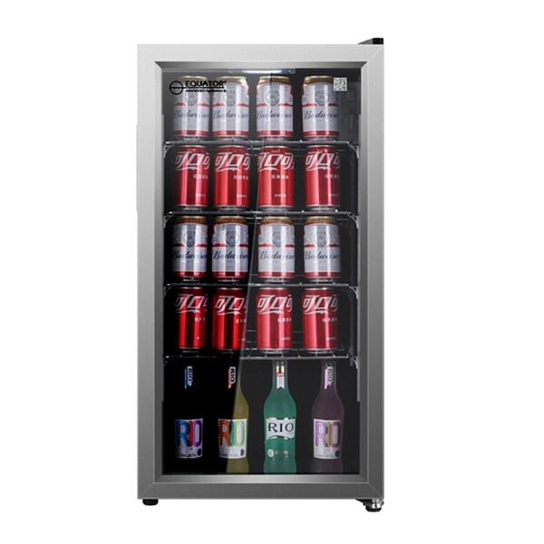 Equator Advanced Appliances Equator 3.17 cu.ft. Black Beverage Refrigerator Single Temperature Zone Freestanding BR 317 S - main